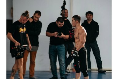 UFC прилетел в Казахстан перед главным боем Асу Алмабаева