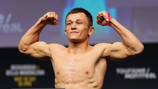 Названа возможная дата следующего боя Бекзата Алмахана в UFC