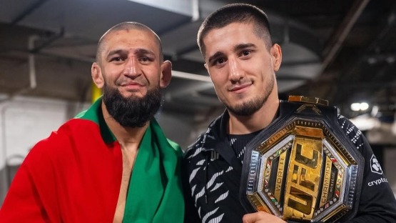 Байсангур Сусуркаев выступит на турнире UFC 328, который может возглавить Чимаев