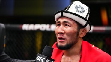 UFC.com | Мыктыбек Оролбай победил Криса Кертиса на UFC Vegas 114