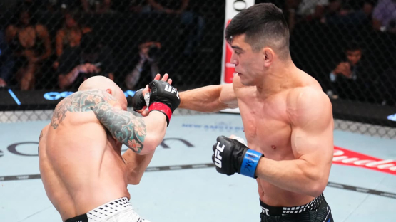 Новый Топурия, вызов Алмабаеву и бой Оролбая: Результаты турнира UFC Vegas 114