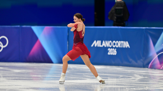 Фигуристка Софья Самоделкина показала свой лучший результат на чемпионатах мира (ВИДЕО)