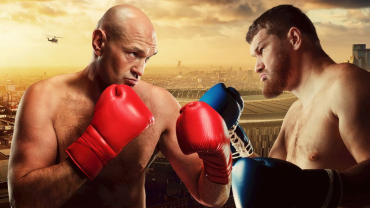 Netflix | Постер боя Тайсон Фьюри - Арсланбек Махмудов