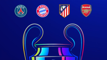 УЕФА | В полуфинале Лиги чемпионов будут пары ПСЖ - "Бавария" и "Атлетико" - "Арсенал" 