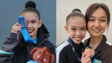 Qaz Team и Instagram | Акмарал Ерекеша - новая звезда казахстанской гимнастики