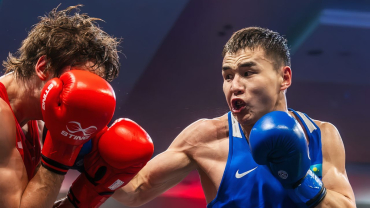 КФБ | Мухаммедсабыр Базарбайулы в бою с Хуго Грау