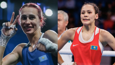 Olympic.kz | Алуа Балкибекова и Виктория Графеева 