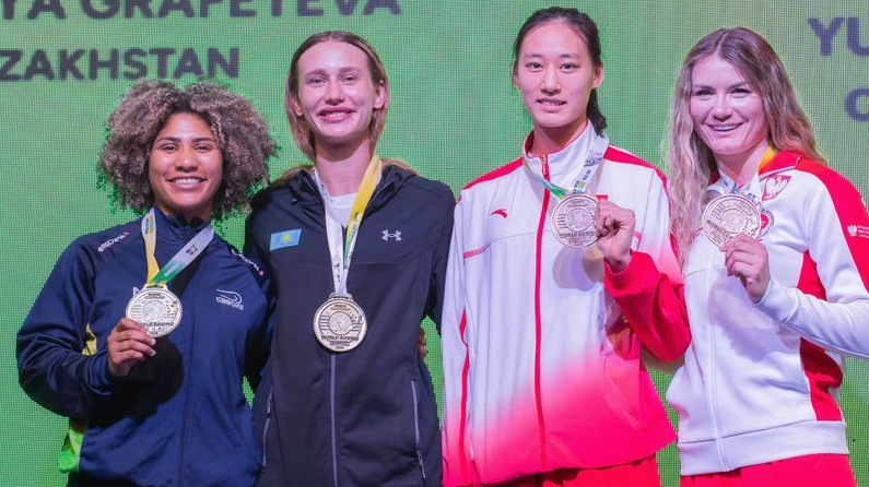 World Boxing | Виктория Графеева - одна из трех чемпионок этапа Кубка мира из Казахстана 