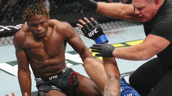 Новый Нганну вновь нокаутировал! Самый опасный проспект мира на UFC 328 (Видео боя)