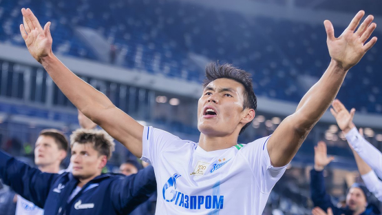 Капитан сборной Казахстана Нуралы Алип стал четырехкратным чемпионом России 