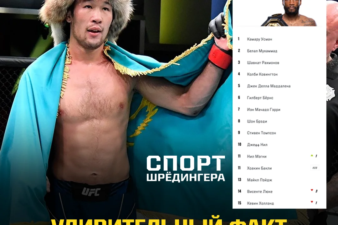 Удивительный факт про дивизион Шавката Рахмонова в UFC