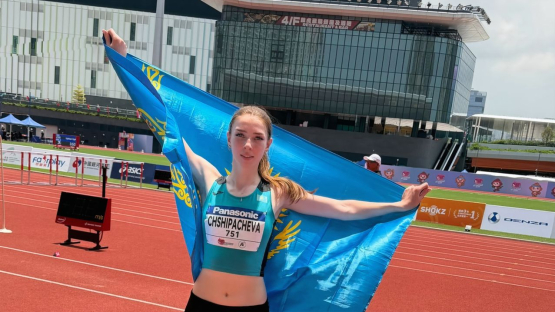 Казахстан с рекордом завоевал первую медаль чемпионата Азии по легкой атлетике среди юниоров