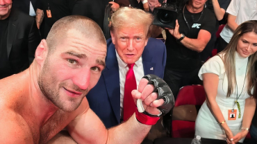 Instagram/stricklandmma | Шон Стрикленд и Дональд Трамп