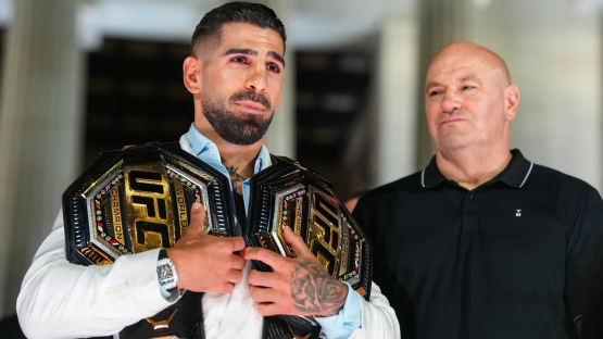 Гейджи сенсационно победил Топурию и стал чемпионом UFC