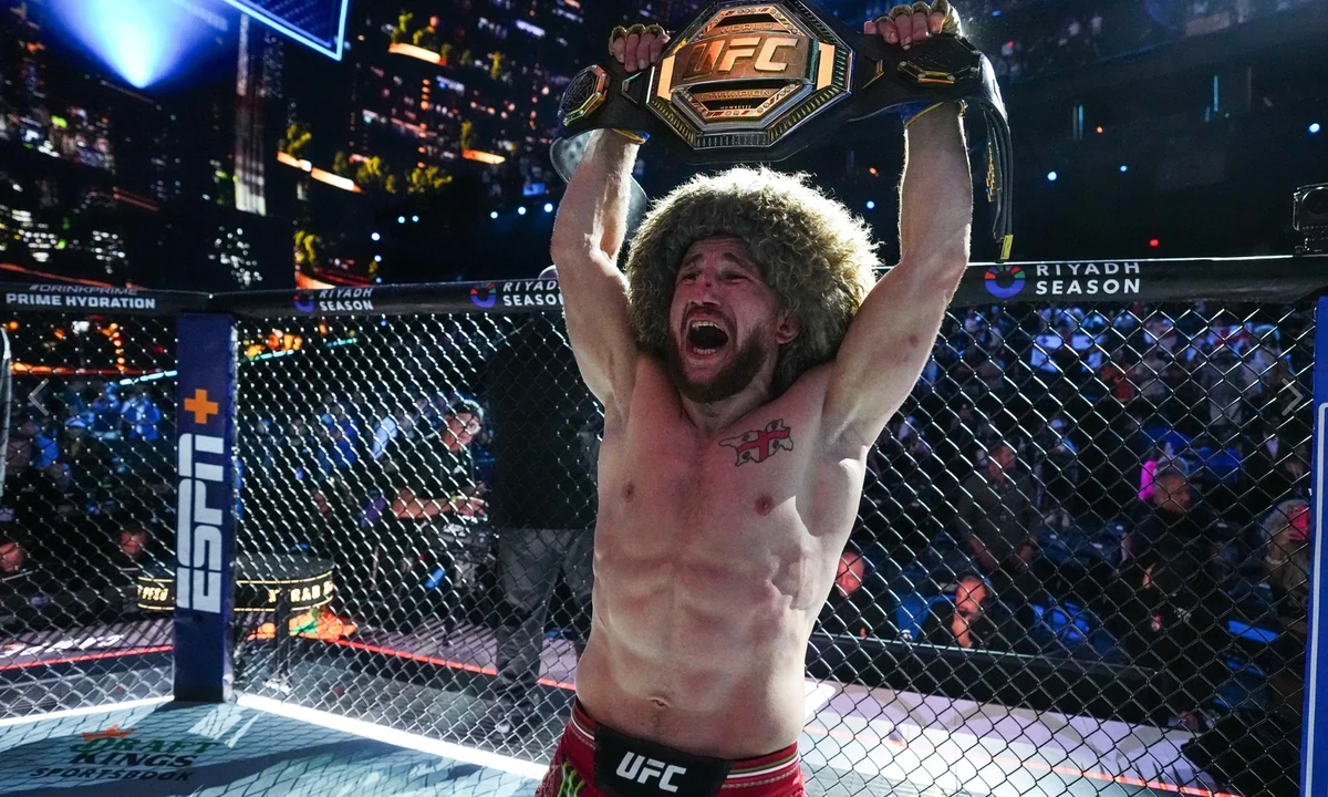 Мераб Двалишвили: путь от грузчика до чемпиона UFC