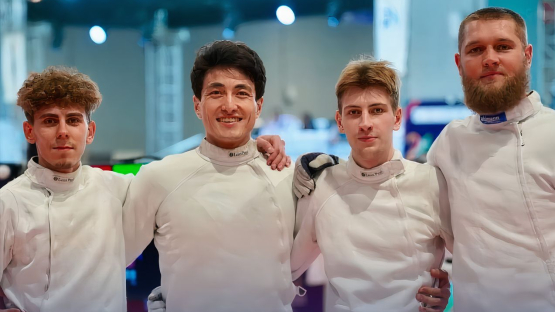 Казахстанские шпажисты стали чемпионами Азии в командных соревнованиях