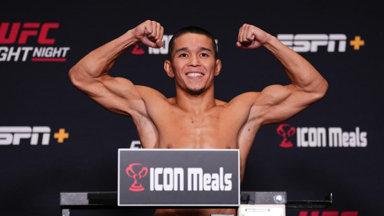 Асу Алмабаев и Бекзат Алмахан в весе! Результаты взвешивания UFC Баку