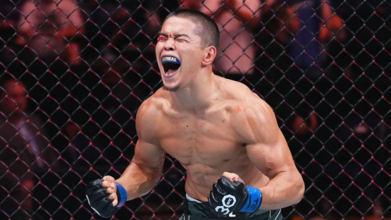Асу Алмабаев поднялся в рейтинге после эффектной победы на UFC в Баку