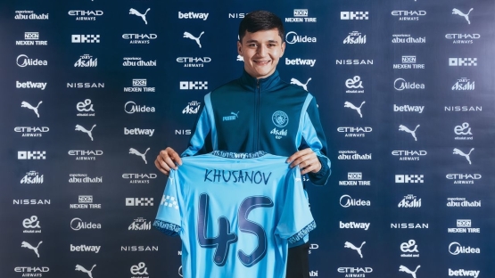 Абдукодир Хусанов продлит контракт с Манчестер Сити