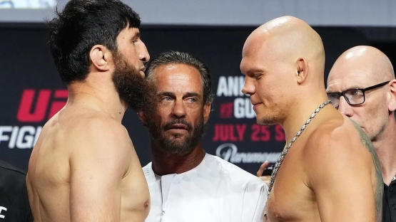 Богдан Гуськов - Магомед Анкалаев: Прямая трансляция главного боя UFC в Абу-Даби