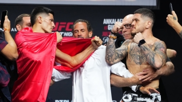 Getty Images / UFC Абу-Даби / Ислам Дулатов против Веллингтона Турмана