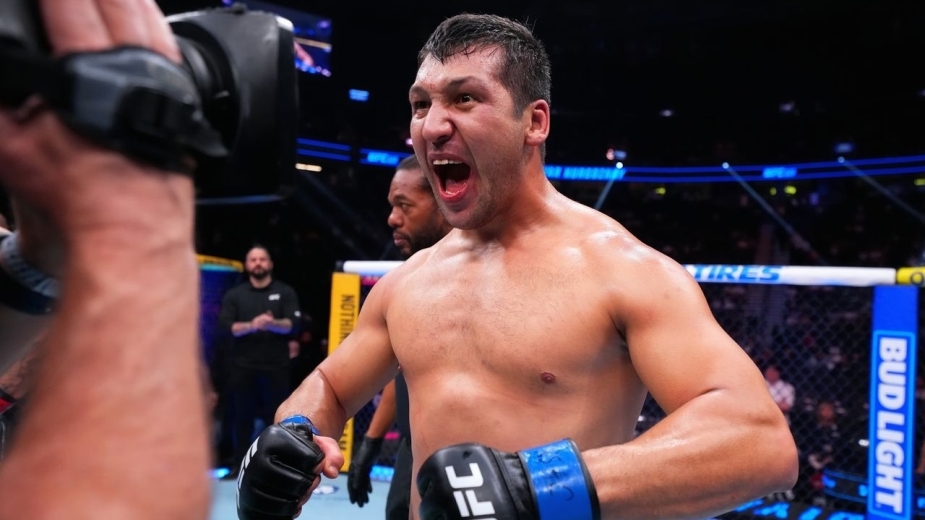 UFC.com | Дияр Нургожай нокаутировал Бруно Лопеса на UFC Vegas 120