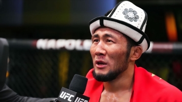 ufc.com / Мыктыбек Оролбай после боя