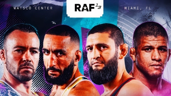 RAF 13: Колби vs Белал и Чимаев. Прямая трансляция, LIVE-результаты и видео боев турнира 