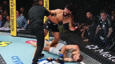 Getty Images / UFC 331 / Арман Царукян нокаутировал Маурисио Руффи