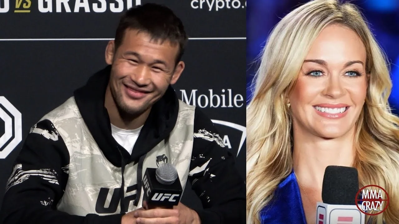 Экс-чемпион UFC надел маску Шавката Рахмонова и сделал предложение Лоре Санко. Вот ее реакция 