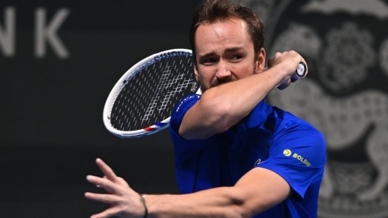 Даниил Медведев - Николоз Басилашвили: прямая трансляция финала Almaty Open-2026