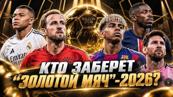 Золотой мяч-2026: LIVE церемонии и прямая трансляция