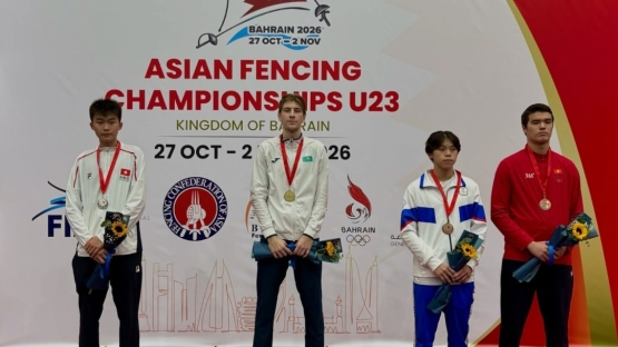 Казахстанский шпажист Кирилл Проходов выиграл чемпионат Азии