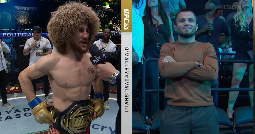 Мераб Двалишвили отказался защищать пояс UFC против Умара Нурмагомедова
