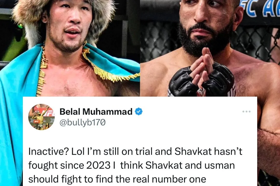 Шавкат Рахмонов подозревает чемпиона UFC: "Возможно, это старые фото травмы. Белал, не жадничай пояс!"