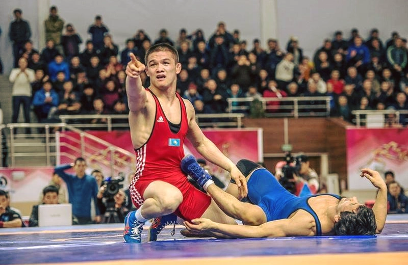 Казахстанец Мейржан Аширов стал чемпионом мира по борьбе среди военнослужащих