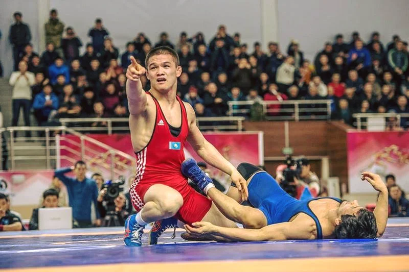 Казахстанец Мейржан Аширов стал чемпионом мира по борьбе среди военнослужащих
