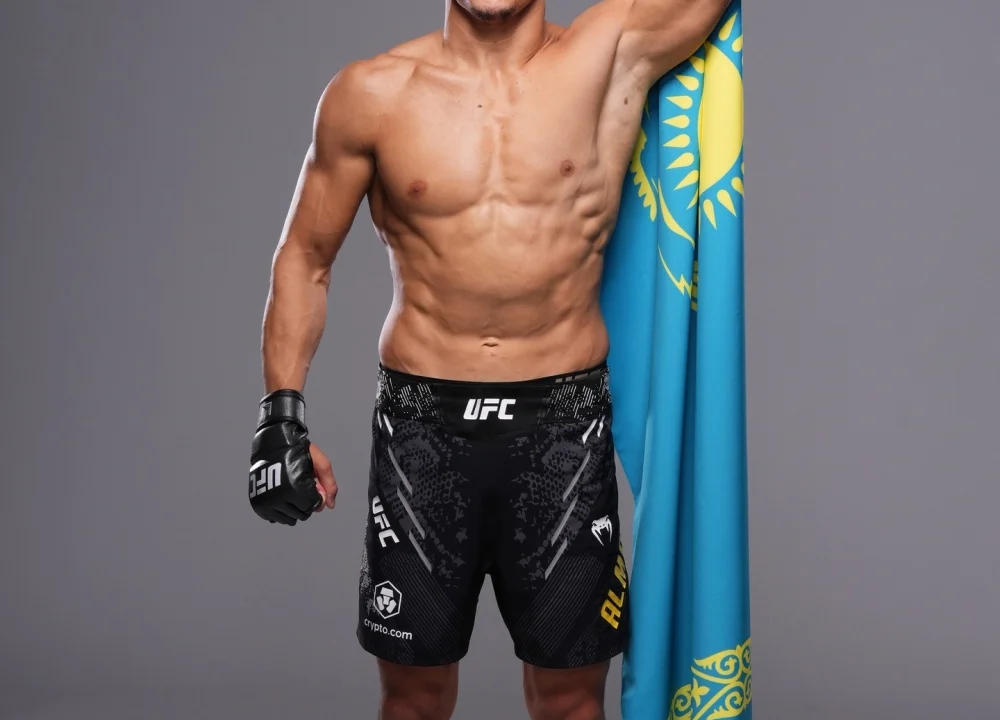 Стала известна дата нового боя и турнира Асу Алмабаева в UFC