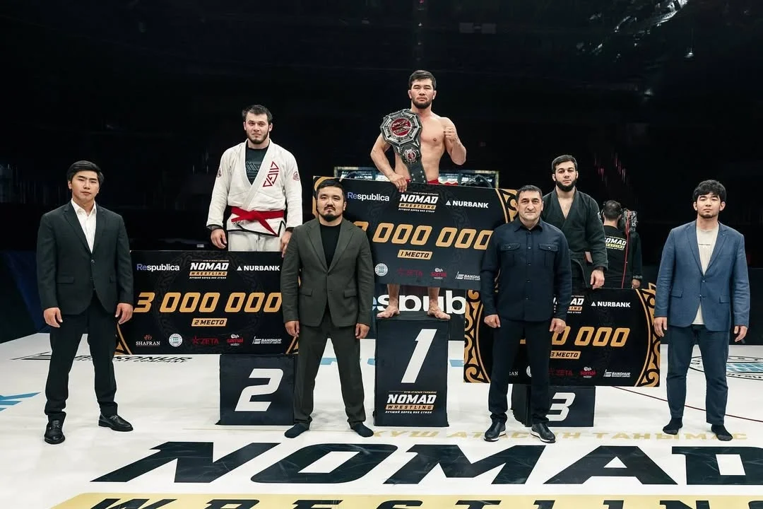 Азамат Бакытов стал чемпионом первого сезона Гран-при Nomad Wrestling и забрал 10 миллионов!