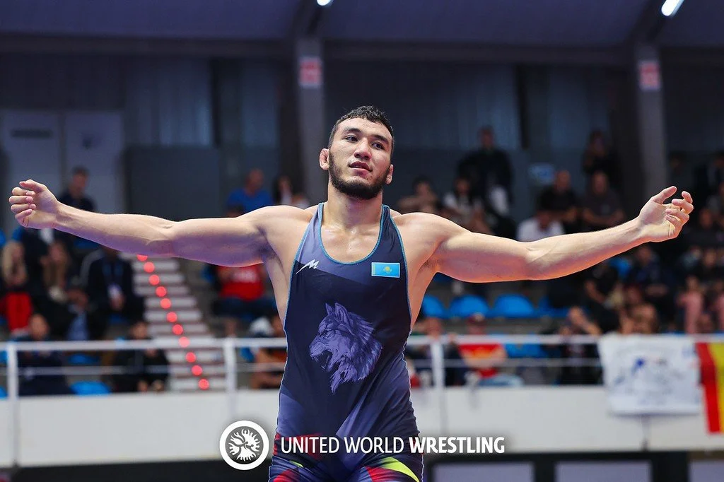 Ризабек Айтмухан рассказал о схватке с олимпийским чемпионом и планах на ЧМ-2025