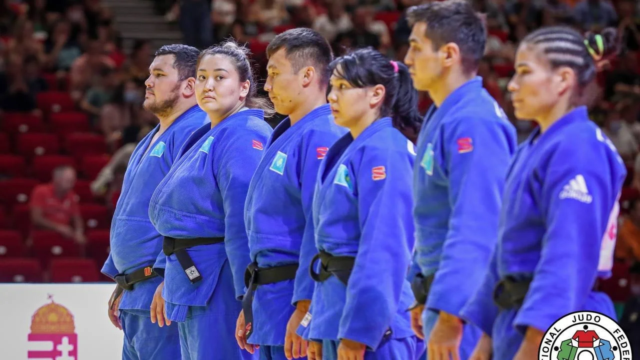 Сборная Казахстана по дзюдо - бронзовые призеры чемпионата Азии!