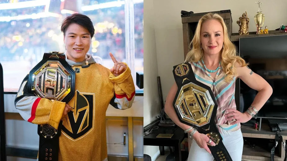 В UFC обсуждают большой бой между чемпионами 