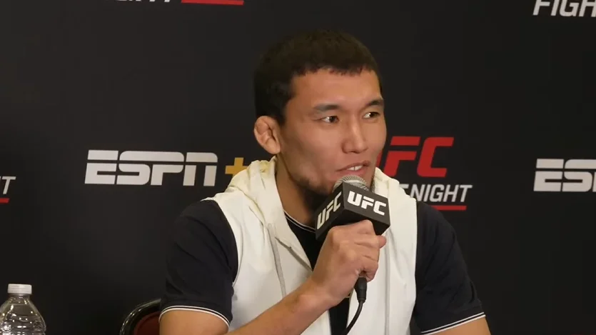От вахты и аула до реалити-шоу UFC. Пресс-конференция первого казаха в TUF