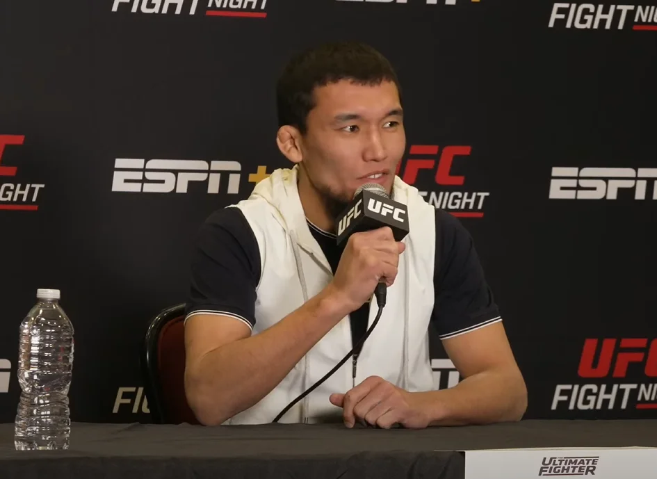 От вахты и аула до реалити-шоу UFC. Пресс-конференция первого казаха в TUF