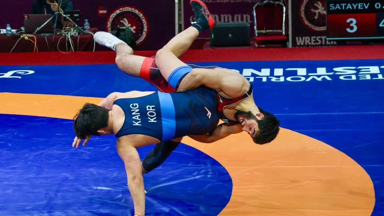 У Казахстана второй финал чемпионата Азии-2025 в греко-римской борьбе