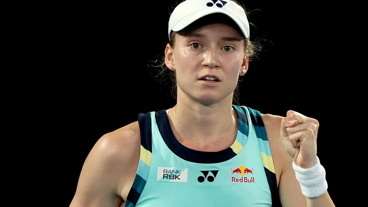 Елена Рыбакина выиграла первый матч на траве в 2024 году!