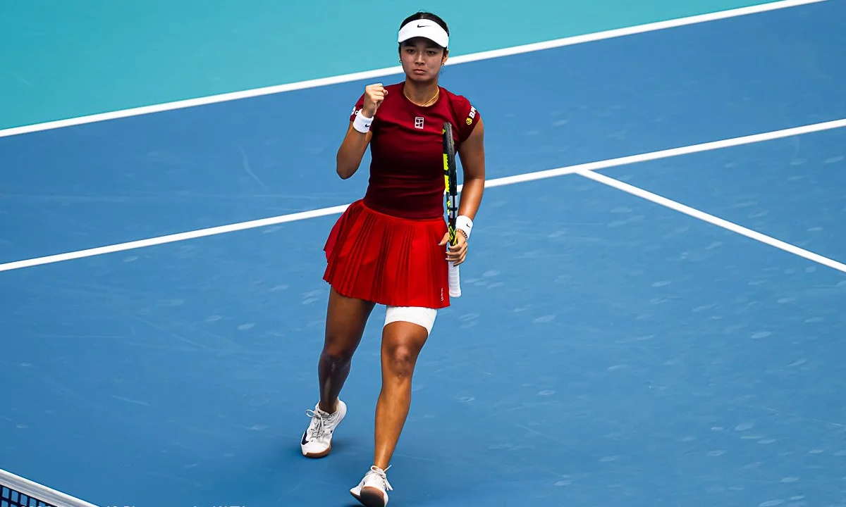 19-летняя сенсация с Филиппин выбила Игу Швентек в Майами (ВИДЕО)