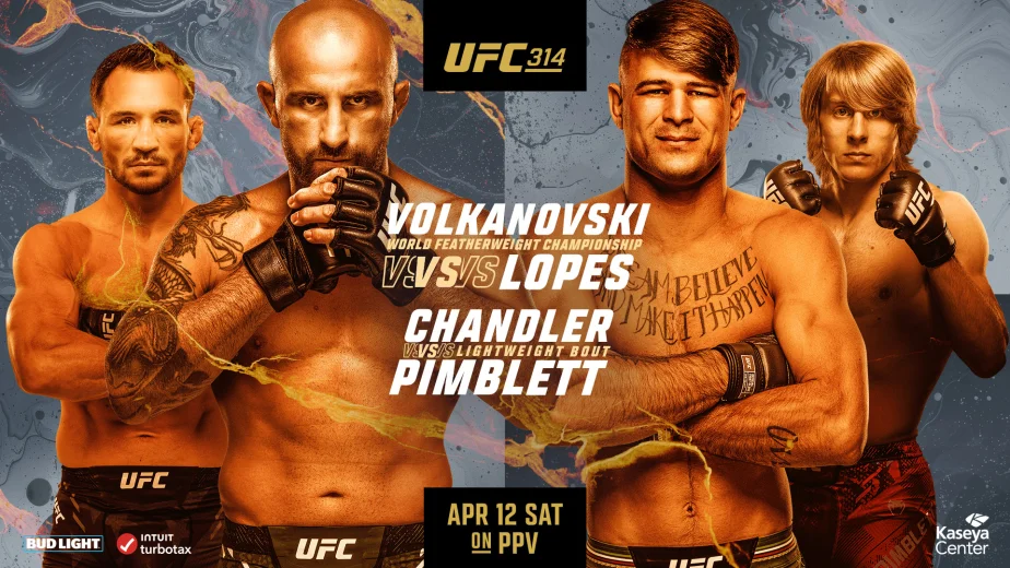 UFC 314: возвращение Волкановски, безумие Пимблетта и дебют легенды Bellator