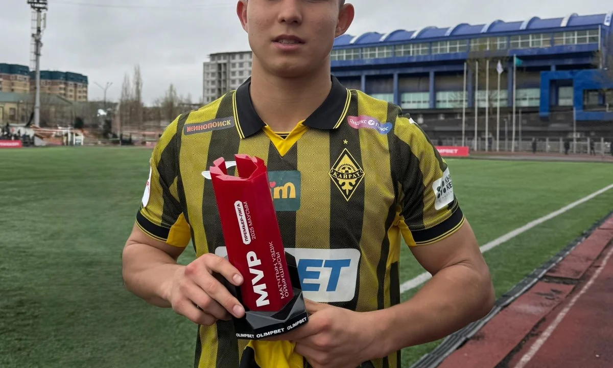 16-летний Дастан Сатпаев забил пятый гол за "Кайрат" — скоро он уедет в "Челси"