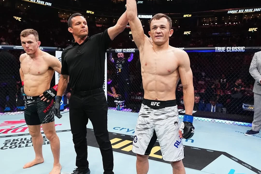 Бекзат Алмахан за 64 секунды нокаутировал Брэда Катону на UFC 315: видео, слова после боя